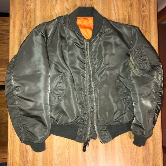 vintage alpha industries bomber